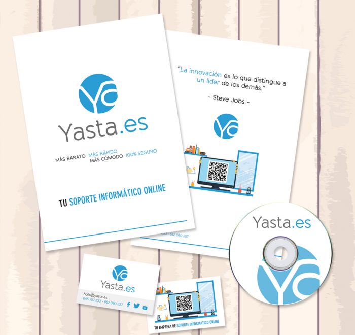Identidad Corporativa Yasta.es | Adecom Soluciones